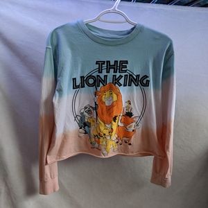 DISNEY Lion King Cropped Long Sleeve